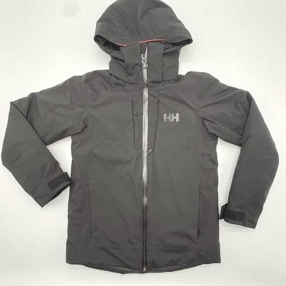 Helly Hansen Kids Black Primaloft Insulated Ski Jacket Size 140 10 Waterproof - Picture 2 of 13